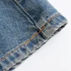 Women's Autumn and Winter New Fashion Loose A-Line Skirt Commuting Casual Lapel Denim Dress 6