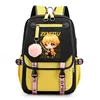 New Anime Agatsuma Zenitsu Harajuku Backpack Teenager Casual Street USB Backpack Anime High Quality School Bag 1