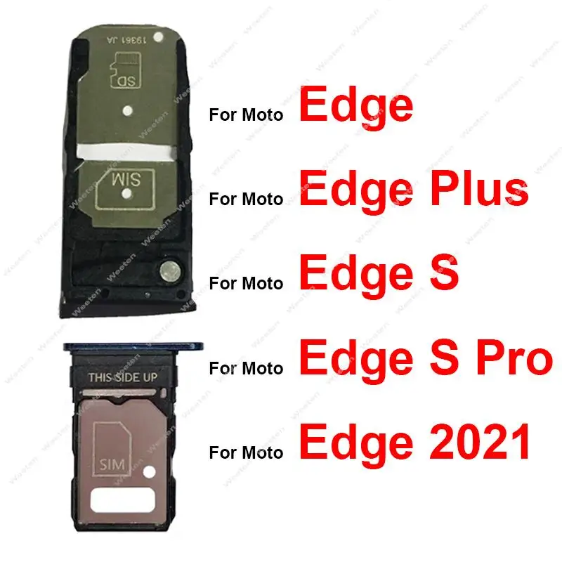 Tiroir Support Carte SIM Pour Motorola Moto Edge 50 ULTRA Neuf Gris