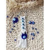 Macrame Wall Hanging Handmade Tapestry Nazar Decoration Turkish Evil Eye Keychain Pendant for Home Car Rearview Mirror  Gift 4