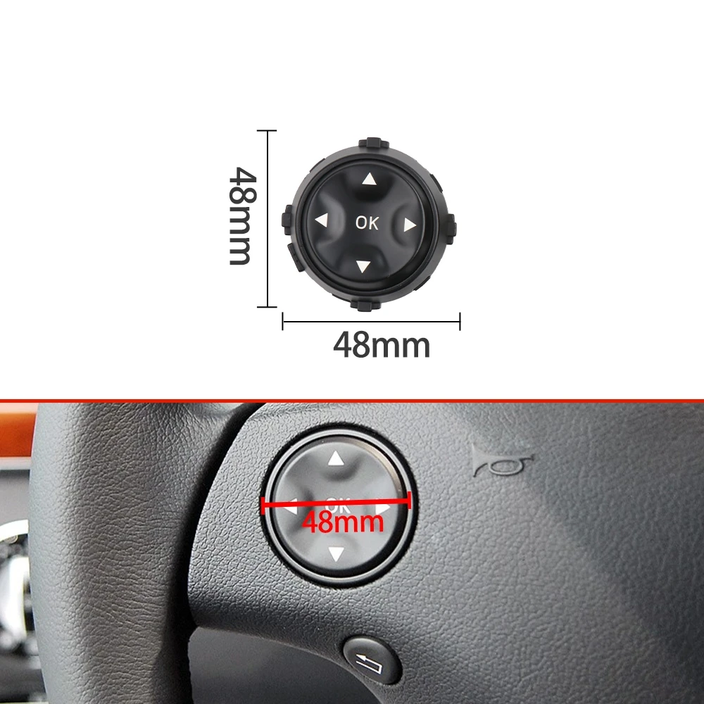 Stuurwiel Switch Knop Voor Benz W221 W216 S CL-klasse S300 S350 S400