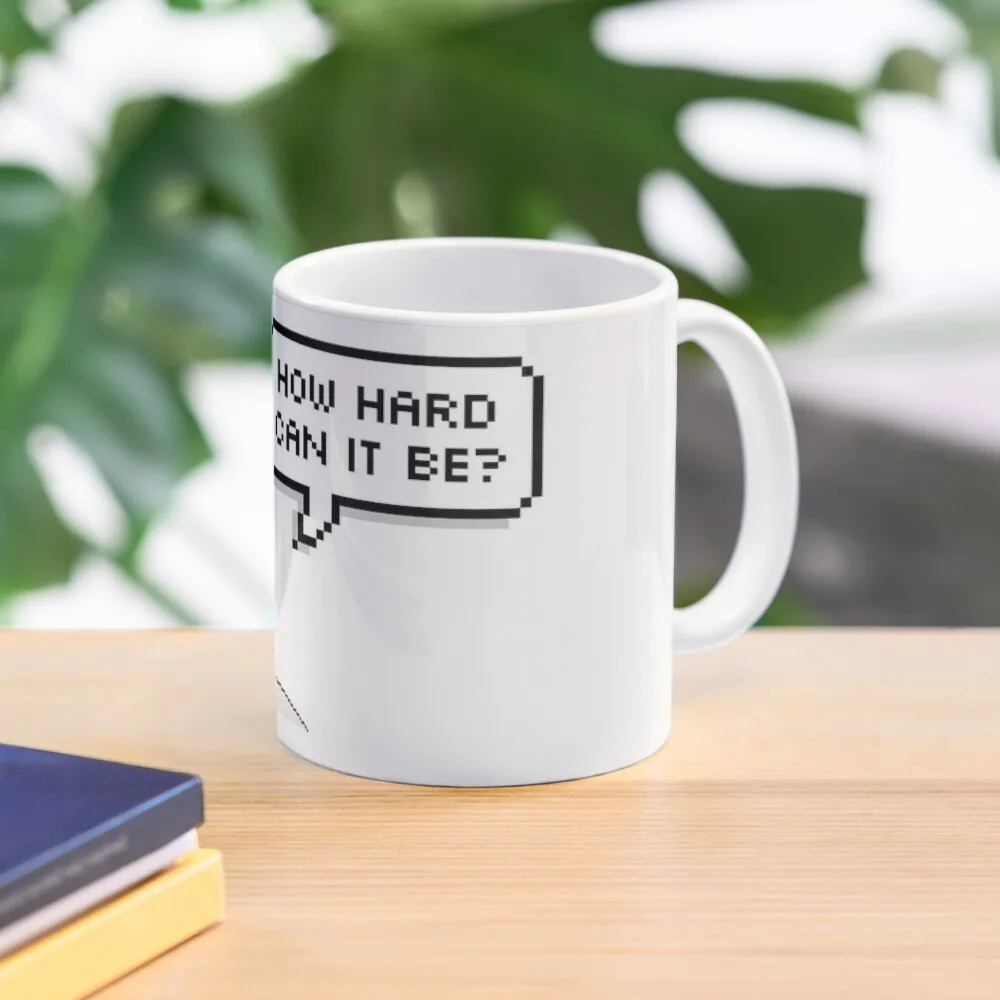 

Clarkson How hard can it be 8 bit Coffee Mug Customs Cups Sets Cute And Different Cups Mug