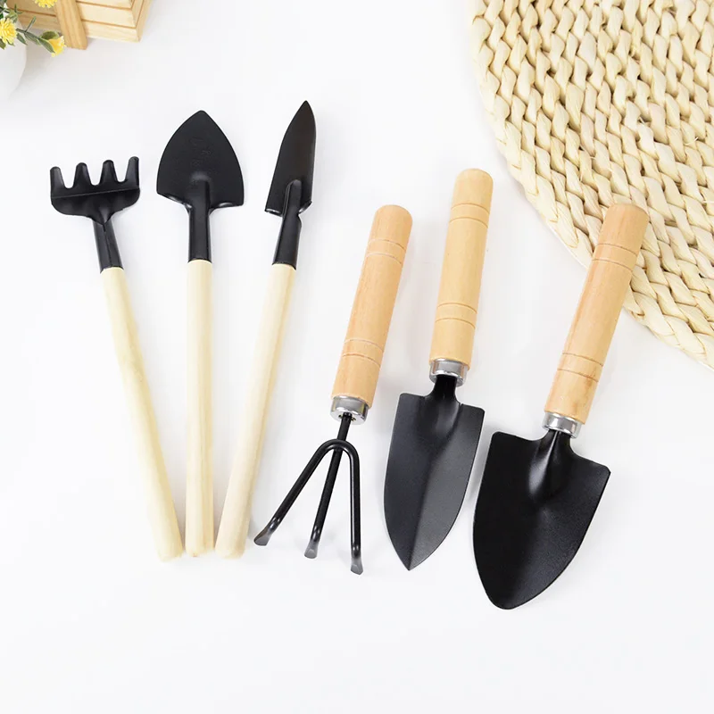 

3/6pcs/set Three-piece Shovel Rake Planting Tools Combination Mini Home Gardening Tool Potted Plant Flower Outdoor Manual Garden