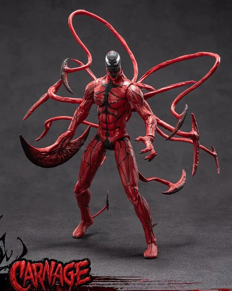 ZD Toys Venom Figuras de ação Carnage Caixa Coleção Figuras de ação