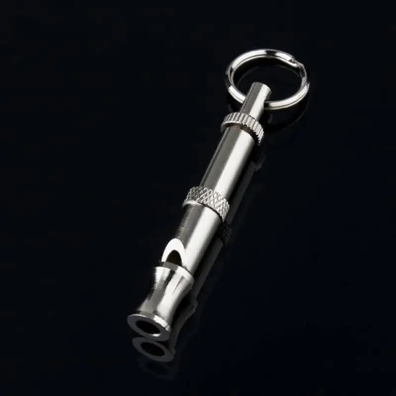 Adjustable Pet Dogs Training Whistle Pets Discipline Supplies Stop Barking Ultrasonic Sound Flute Silent Whistle Control Tools