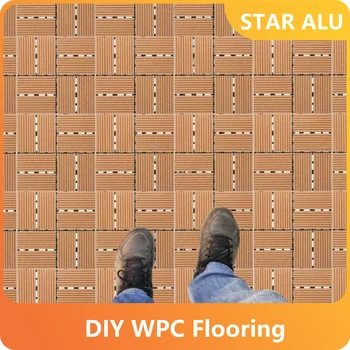 3-Pack DIY UV-Resistant WPC Flooring 1