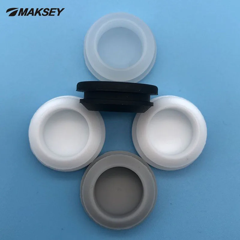2.5 to 50.6mm Silicon T Plug Soft Rubber Seal Stopper Circle End Cap Sealing Plug Ring Gasket Grommet 32/34/36/38/40/42mm