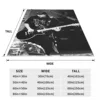 Tom Kaulitz Blankets Fleece Winter Pop-Rock Band Multi-function Lightweight Thin Throw Blankets for Sofa Couch Rug Piece 6