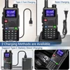 Baofeng UV-5RM Air Band Walkie Talkie Wirless Copy Frequency Tri Power Type-C NOAA Long Range Upgraded UV5R Two Way Radio 5