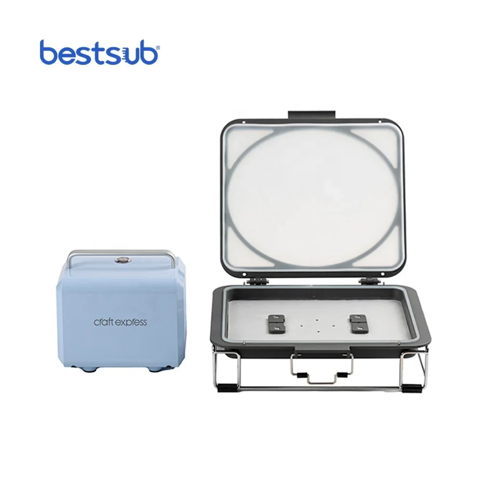 베스트섭 열전사 블랭크 정강이 보호대 사진 슬레이트 프레임 25L 승화 오븐 기계 및 3D 진공 기계 트레이 세트