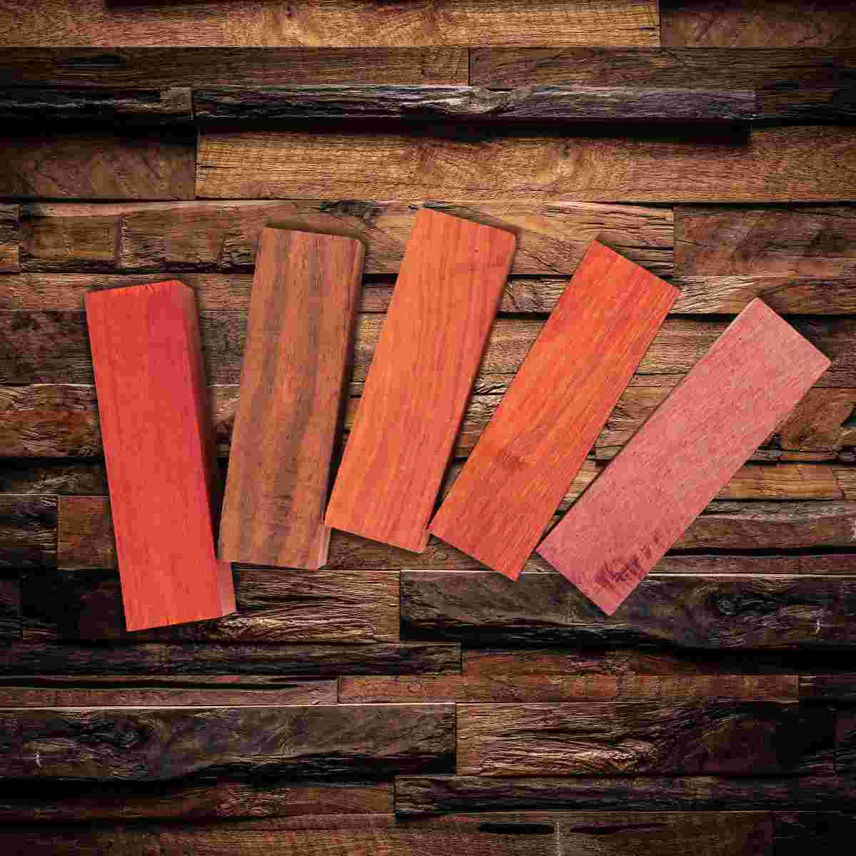 

6PCS Exotic Wood Pen Blanks, Wood Blanks for Handle Craft DIY Pen