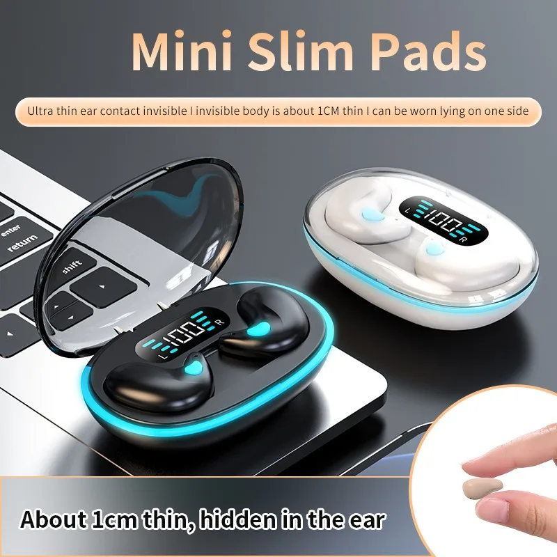 Invisible Sleep Wireless Earphones IPX5 Waterproof