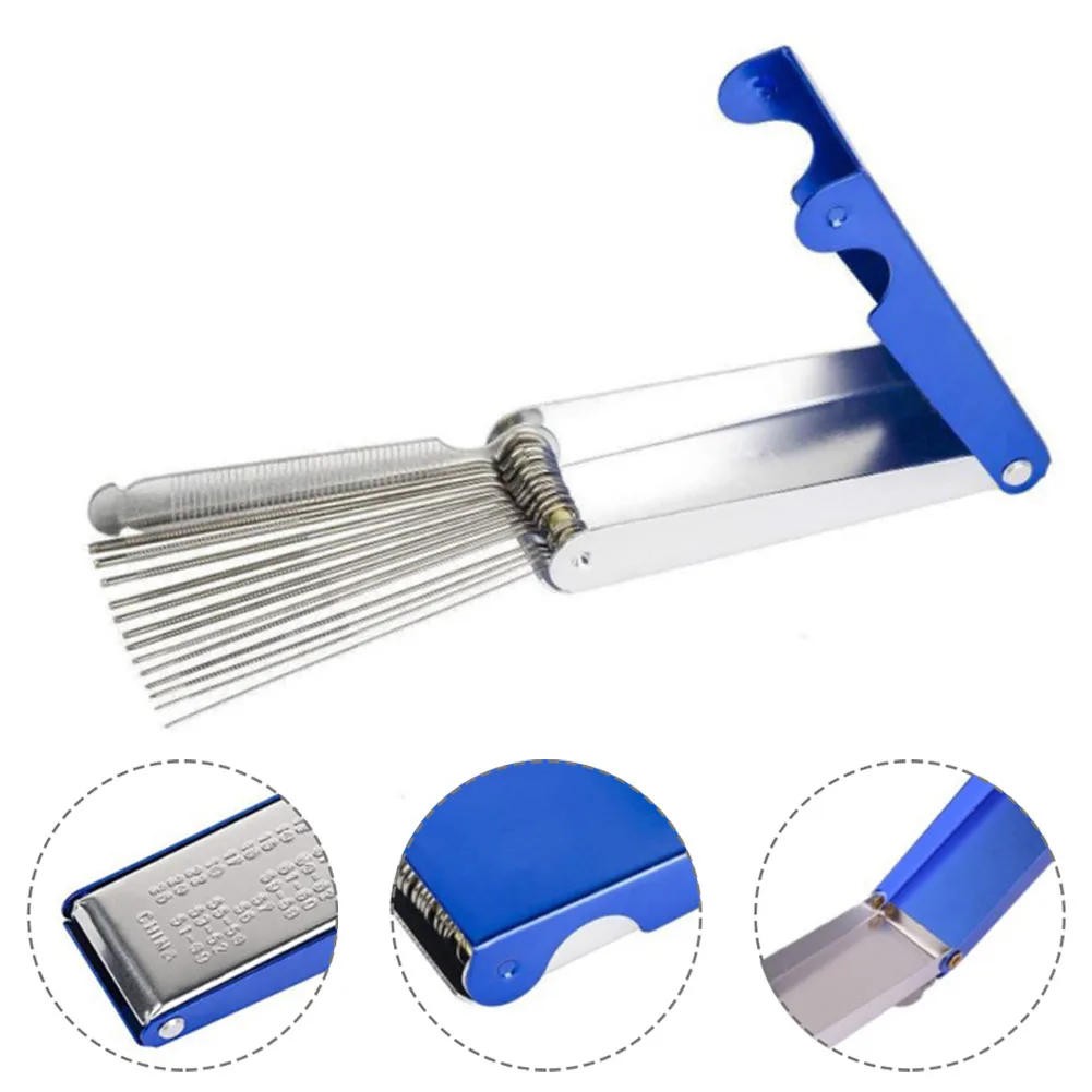 Car Carburetor Jets Cleaning Tool Needles Brushes Set Carburetor Carbon Dirt Jet Remove Cleaning Needles Brushes Cleaner Tools