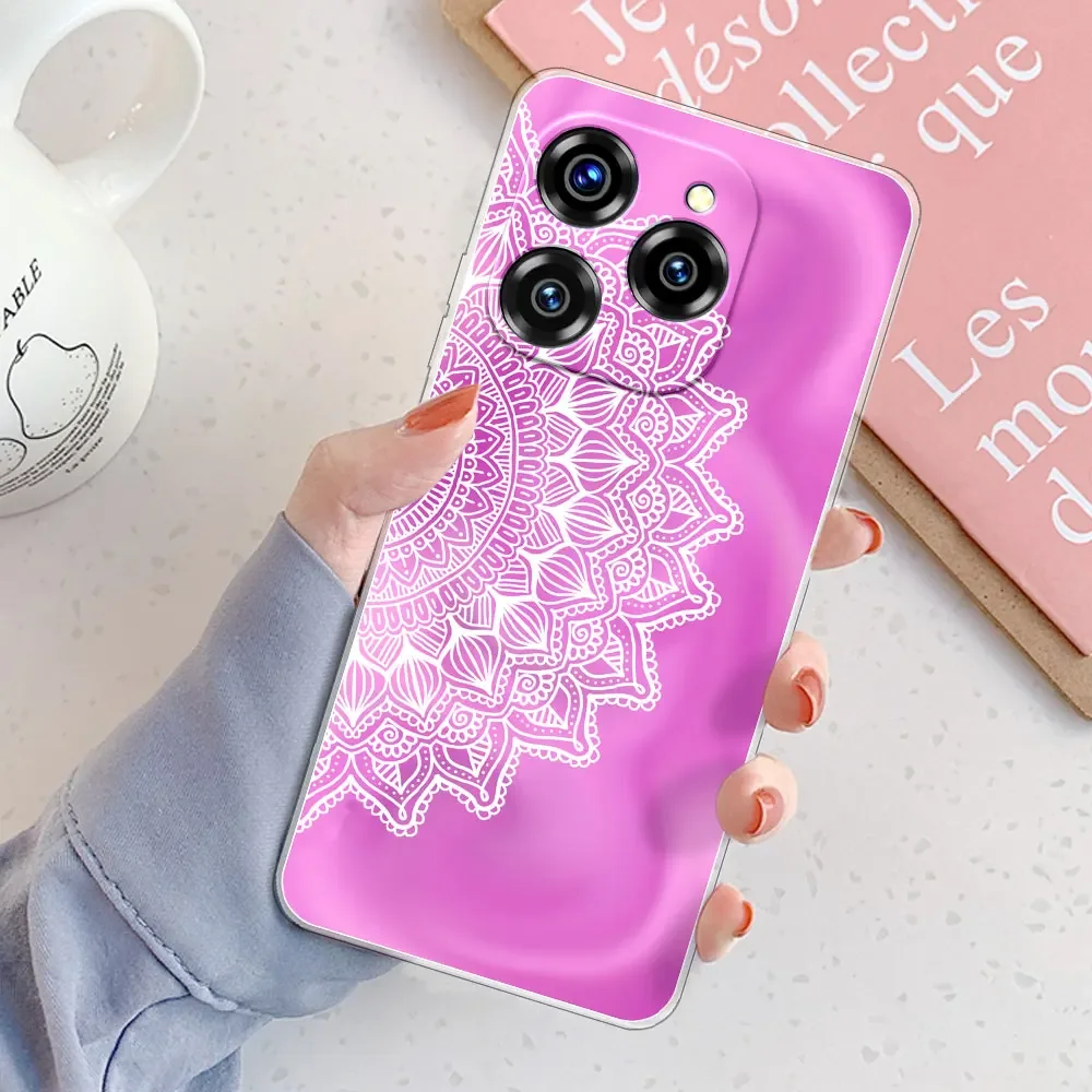 Clear Shockproof Silicone Phone Case - Fashionable Soft TPU Back Cover