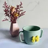 Jewish Hand Wash Cup Kosher Objects Double-handled Tumblers for Judaism Handwashing Wash Utensils Ware Household Utensils Vessel 5