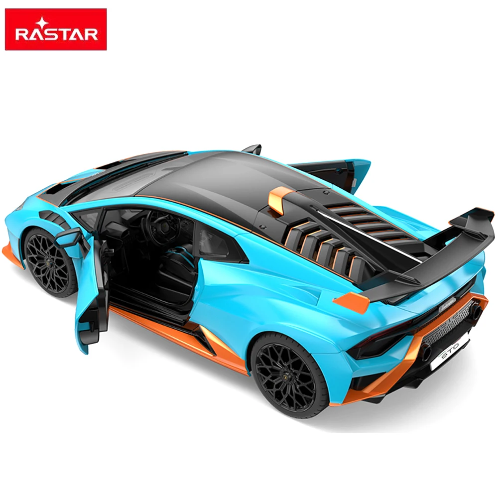 RASTAR 1:14 Lamborghini Huracan STO RC Car USB Battery APP Remote Control Car Model Toy Gift Collection For Children Adults 5