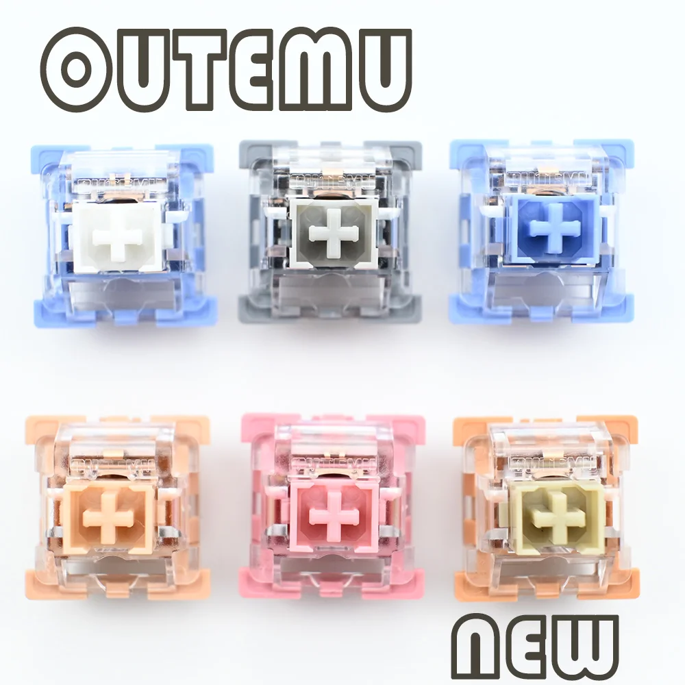 

Outemu Switches Lubed Mechanical Keyboard Switch Silent Clicky Linear Tactile Milk Tom Jerry 3Pin Custom Gaming DIY MX Switch