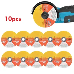 10pcs 3inch Ultra-thin Circular Resin Saw Blade Wear-resistant Grinding Wheel Cutting Disc For Angle Grinder Cutting Metal