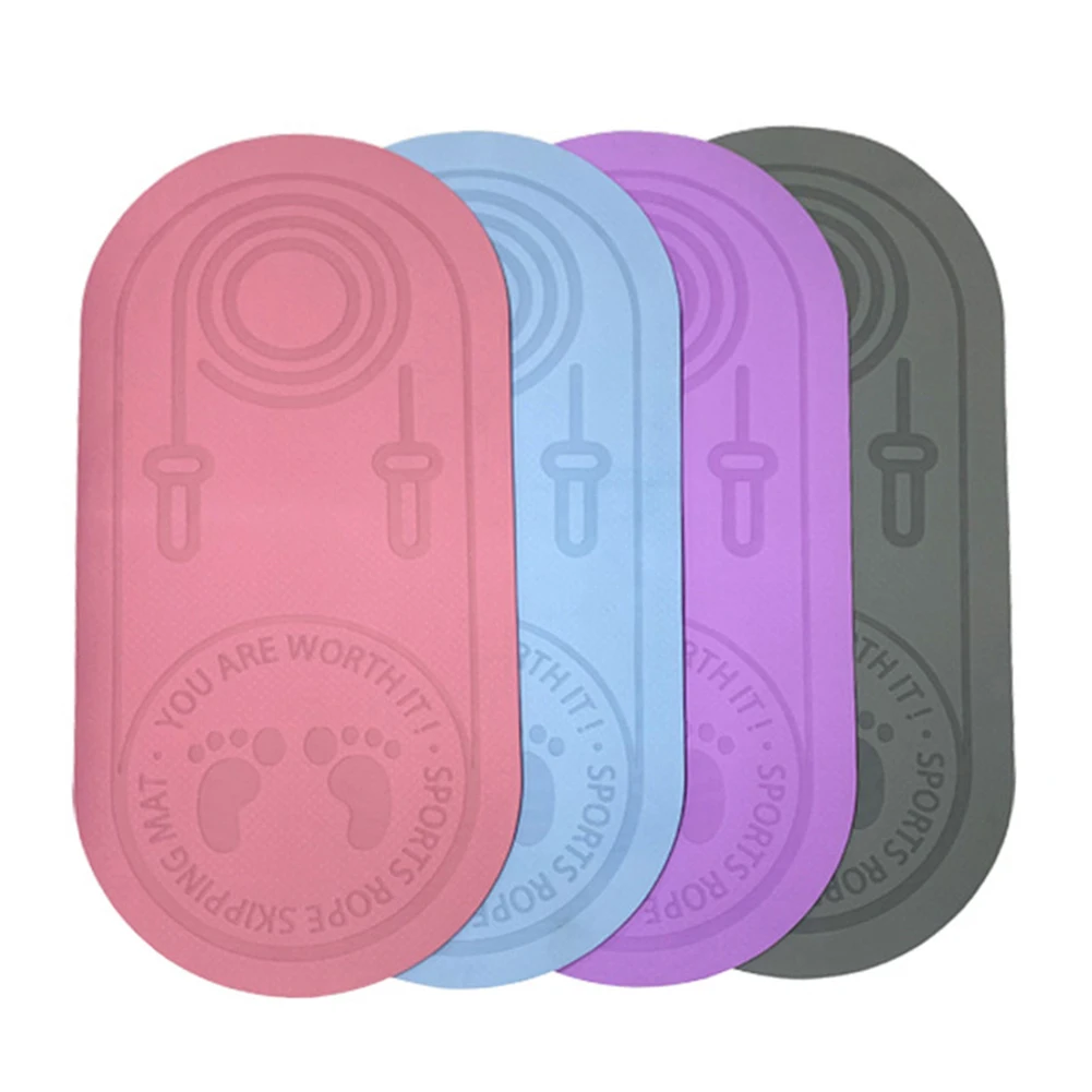 Jump Rope Mats Exercise Cushion Mute Yoga Mat Sound Insulation & Shock