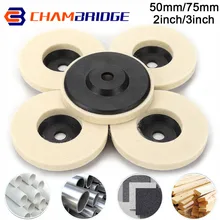 

2inch/3inch Flap Disc Wool Polishing Wheel Polishing Pads Angle Grinder Wheel Felt Polishing Disc For Metal Marble Glass Ceramic