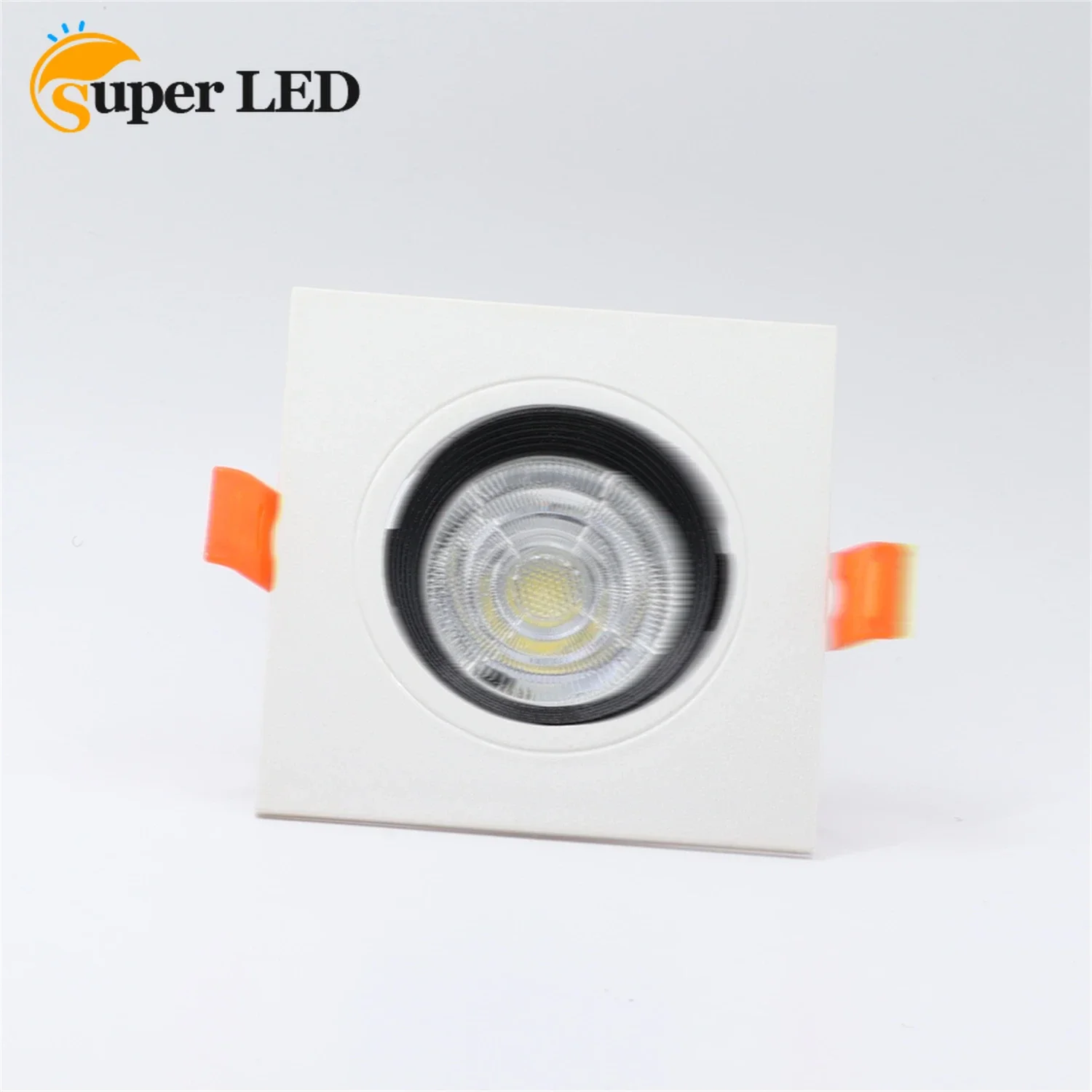 LED Eyeball 6W Spotlight Lampu Siling Ceiling Downlight Decoration Downlight Lighting Frame dc 12v led downlight 3w 5w 7w 9w 12w embedded led ceiling lamp spotlight ultra thin downlight circular decorative lighting