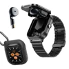 GeiLiVity Smartwatch Masterpiece - 5.3 Wireless, NFC Enabled, Multi-Functional Sports Watch with Built-in Earbuds for Hands-Free 4