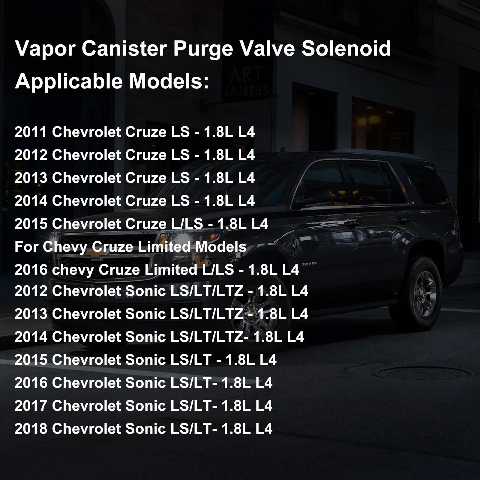 1ks 55567453 vapor kanystr čistka klapka pro 2012-2018 chevrolet sonický 1.8L / 2011-2015 chevrolet cruze 1.8L