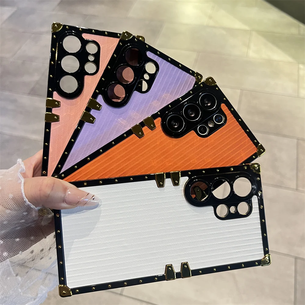 Shockproof Plating Phone Case For Samsung Galaxy Series_voghion.com