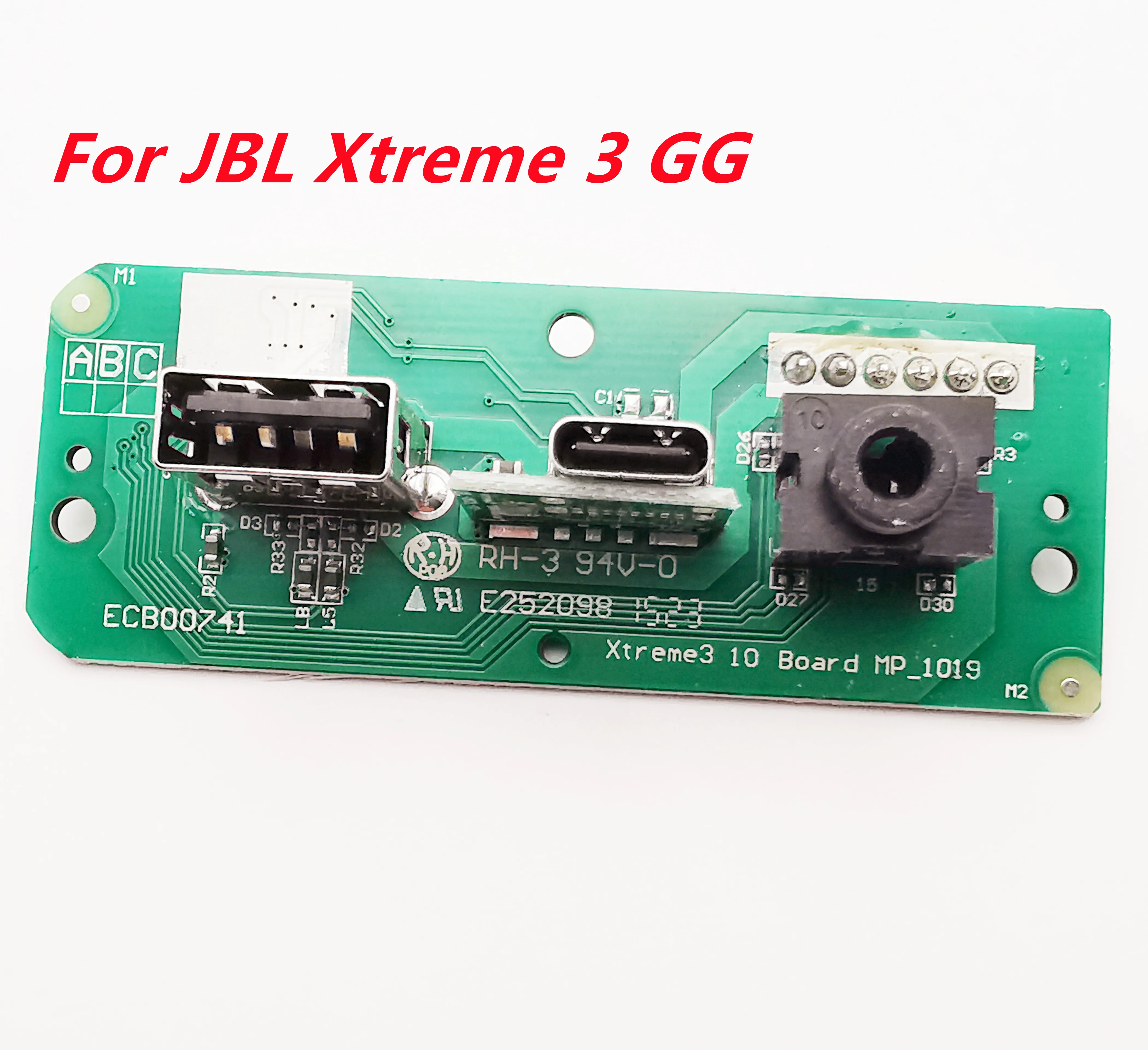 

JBL Xtreme3 2.0 Audio Jack Power Board Connector JBL Xtreme 3 GG ND Bluetooth Speaker Micro USB Charging Port Socket Board Wardr