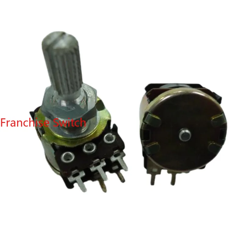 

Potentiometer Audiophile Volume B2K With Switch 15MM Spline