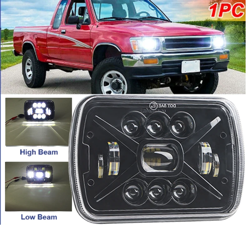 

Передний светодиодный фонарь 7x6 для Jeep Cherokee XJ Nissan 5X7