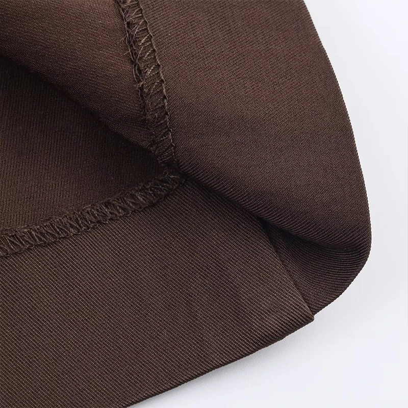 2025 Chic Women Dress Vintage Fashion With Belt Ruched Long Dresses for Women Long Sleeve V Neck Elegant Party Dresses