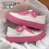Sweet Ins Fashion Canvas Shoes Female Girly Heart Student Board Shoes Casual All Match Soft Comfortable Sneakers Y2k Girls Gifts 5