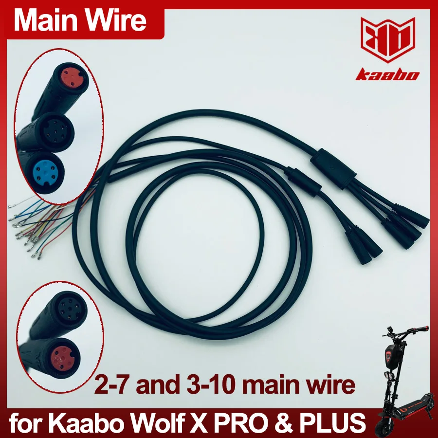 Wolf X Hauptdraht-Set, Kabelverbindung, Verkabelung für Kaabo Wolf Warrior X 10 Zoll Pro Plus Elektroroller, Original-Zubehörteile