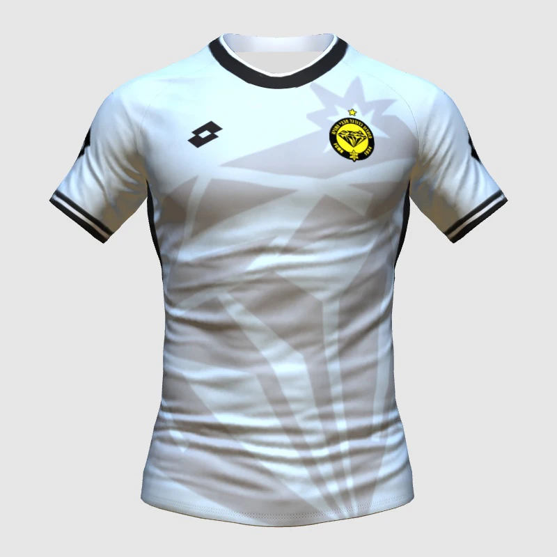 Israeli Premier League Men's Quick-drying T-shirt Sports Breathable Fashion Comfortable Casual Short-sleeved Jersey