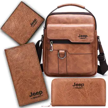 Borsa a Tracolla da Uomo, Borsa per Pendolari, Borsa a Tracolla in Pelle Morbida, Zaino Compatto di Grande Capacità