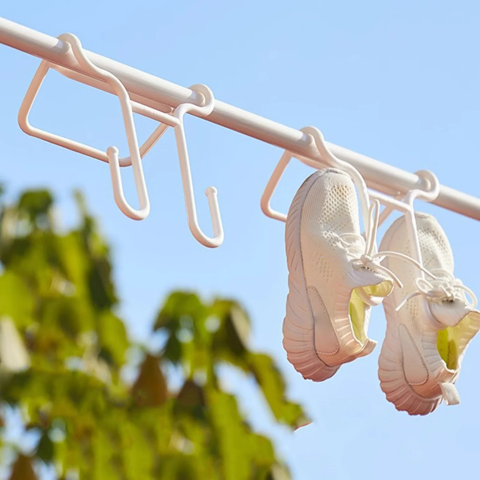 1PCS Creative Multi-Function Shoe Rack Children Kid Shoes Stand Hanging Shelf Drying Shoes Hanger Rack Save Space Organizer 4