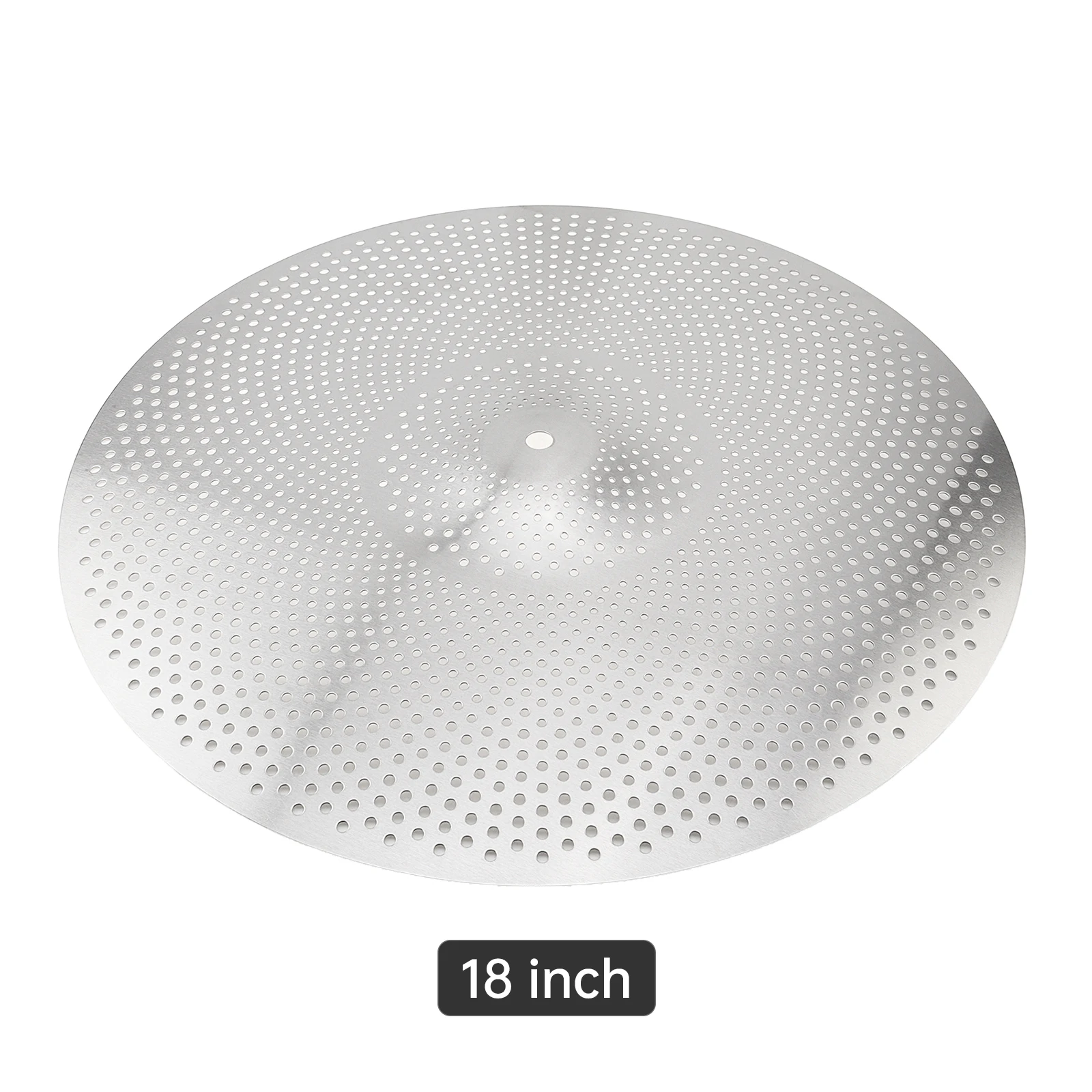 Drummer Practice Quiet Cymbal 14 / 16 / 18 20inch Silver Low Volume Hihat Crash Ride Mute Cymbals for Drum Set