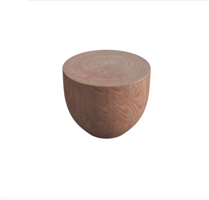 

Modern Livingroom Furniture Events Wedding Wooden Coffee Table Dog Pet Nordic Solid OEM Oak Wood Round Table Tea Table