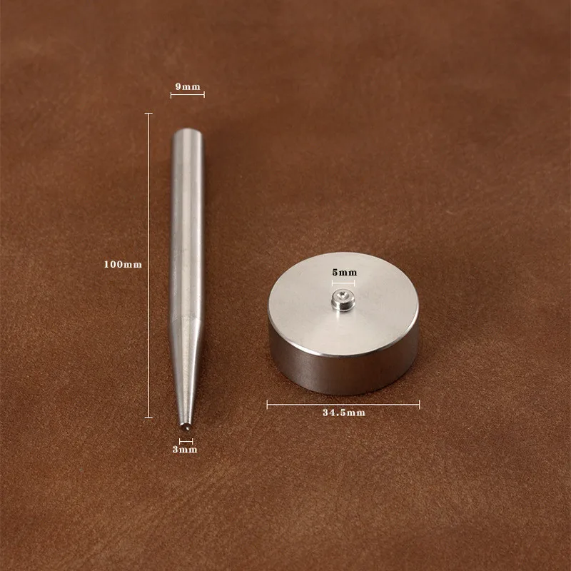 Handmade DIY Leather Hardware Right Angle Positioning Fixture Used For Installing Locking Nails On Kelly Bags And Platinum Bags leather craft tools leather sewing tools leather hardware