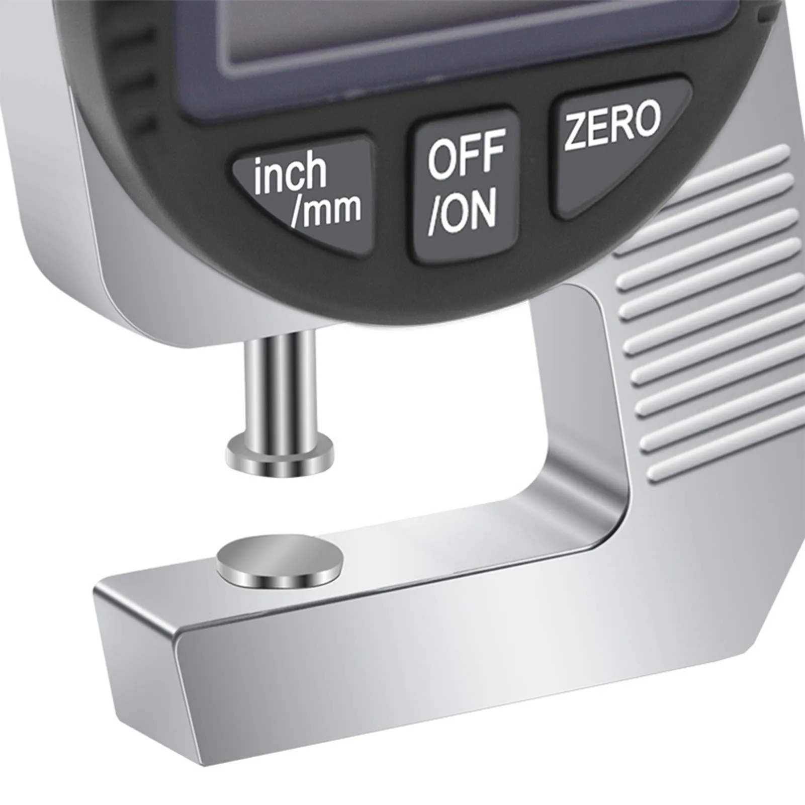 Thickness Gauge Thickness Meter 0 to 12.7mm Thumb Pressuring Measurement Portable Digital Thickness Gauge Tool Thickness Meter