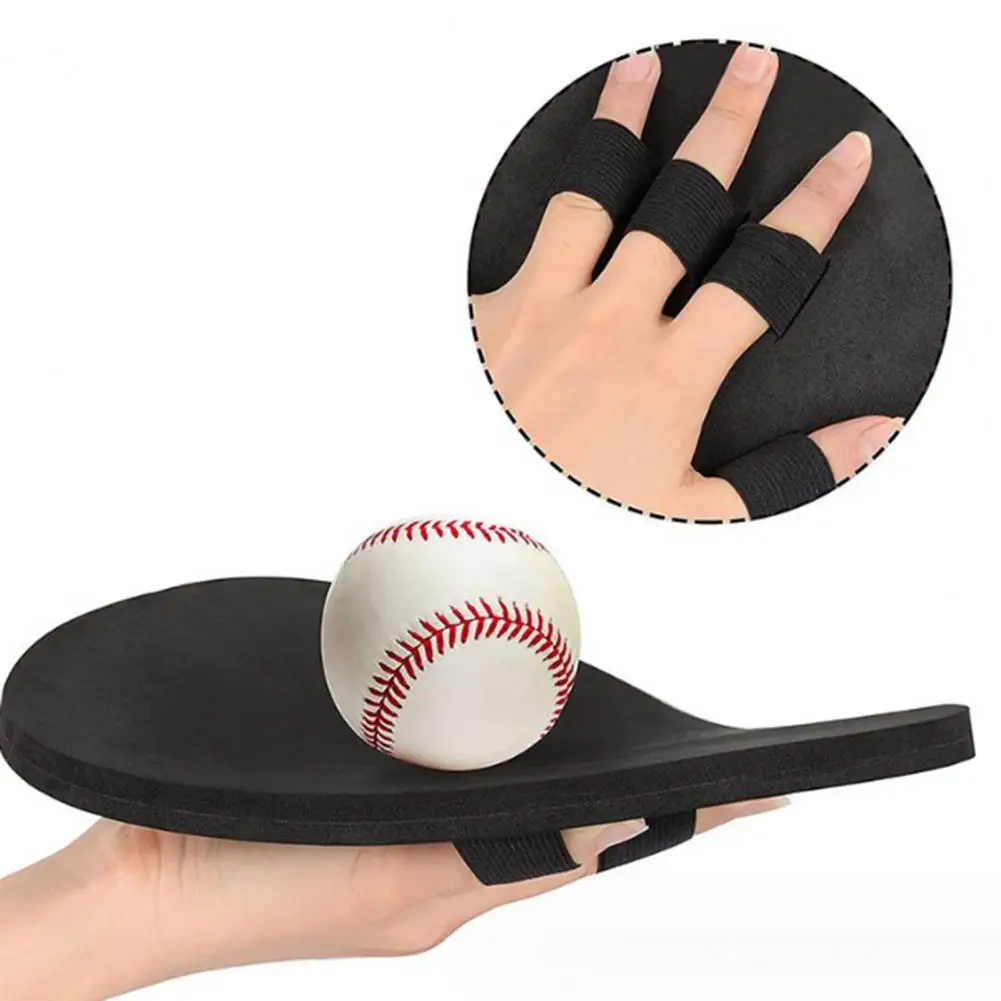 1Set Baseball Catcher Glove Breathable Foam Baseball Fielding Gloves Wear-resistant Improve Posture Training Equipment