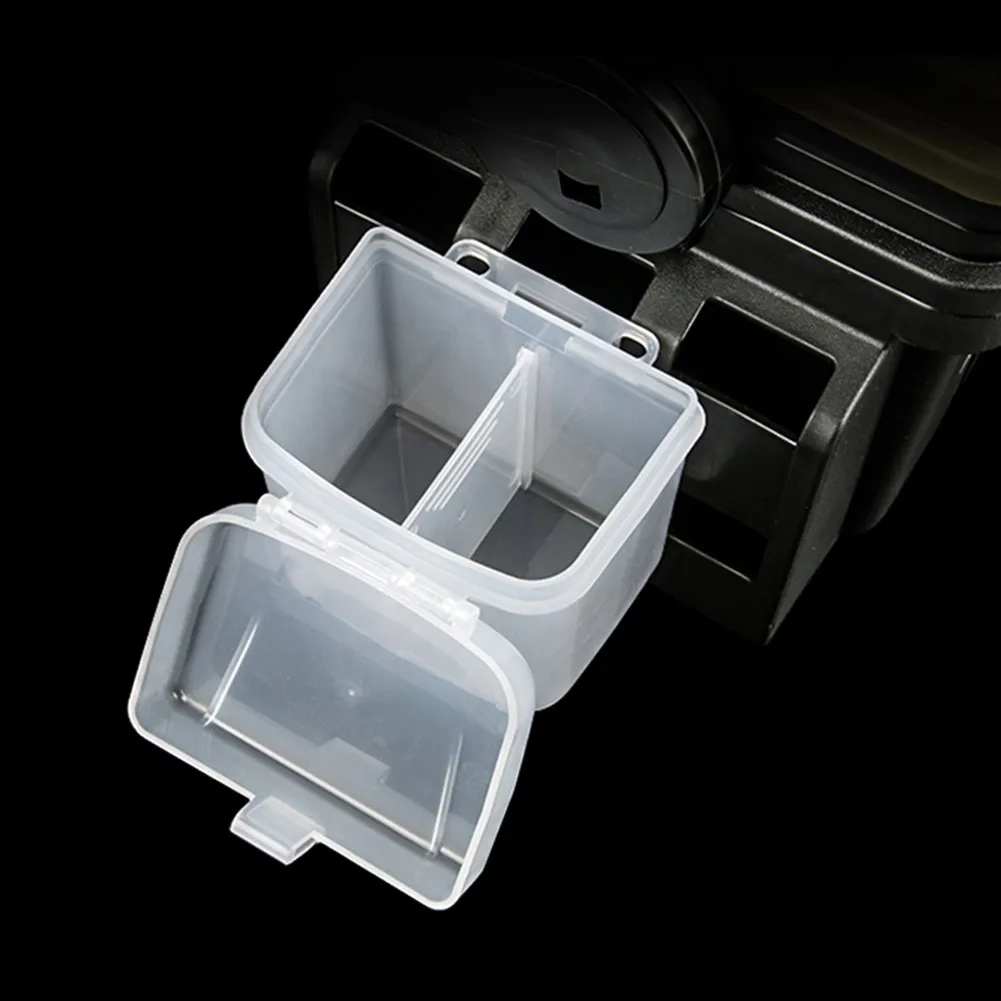 

Fishing Tool Transparent Storage Box Plastic Durable For MEIHO Box 5000/7000/9000/7080 Hanging Hard Bait Sequin Fishing Tool Box