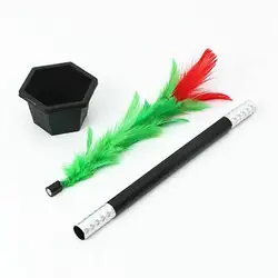 Magical Wand to Bloom Transformation Trick - Flowerpot Stage Prop for All Ages (1 set)