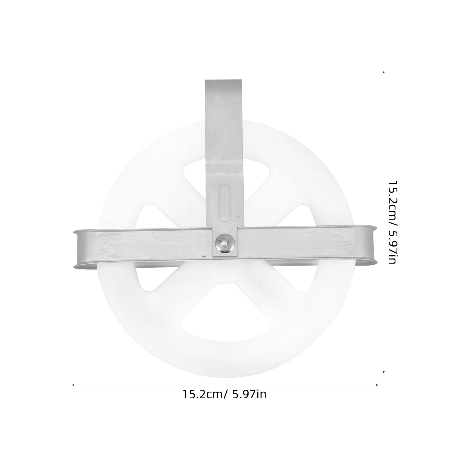 Stendibiancheria Con Separatore In Alluminio - Antiruggine, Per Corde Da Bucato, Mantiene La Corda Tesa - Foto 10