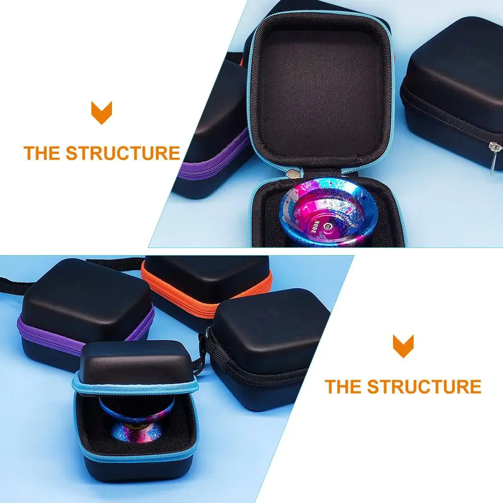 Yo Yo-yo Bag The Tote Yoyo Pouches Storage Ball Hard Cases for One Plastic Boxes
