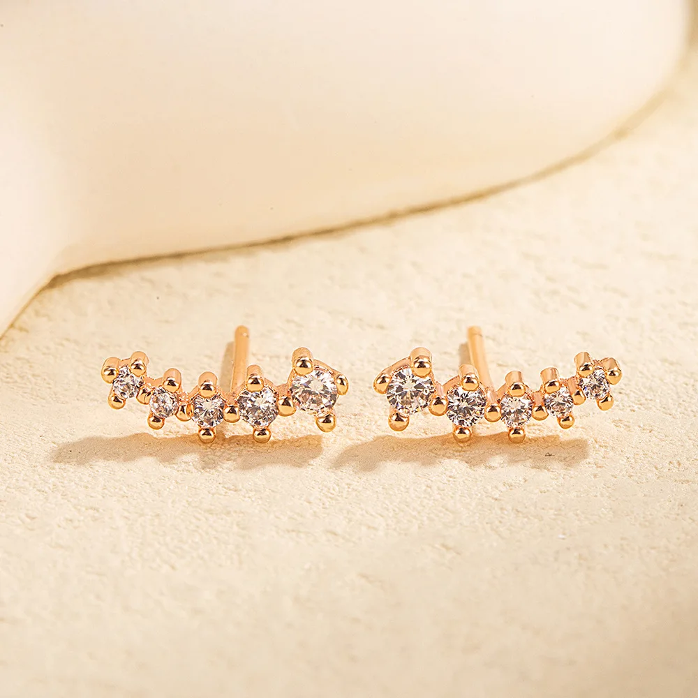 Luxury Designer 925 Sterling Silver Butterfly Stud Earrings - Elegant Hypoallergenic Jewelry