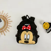 Disney Mickey Minnie Mouse Cartoon Children's Backpack Child Girl Schoolbag Boys And Girls Backpacks Kids Bags For Boy Back Bag 5
