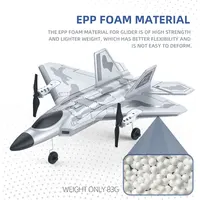 BM16 F22  RC Foam Plane 4 Channels 6G Auto Stabilization with 720P Camera Remote Control Airplanes Aircraft Toys for Children 2