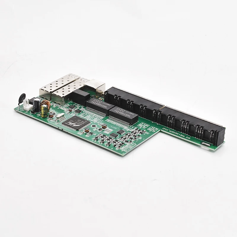 Рисунок 3 - 8FE POE + 1GE + 1SFP PCBA POE для